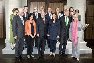 Rot-grünes Treffen der Spitzenkandidaten und Minsterpräsidenten, Berlin