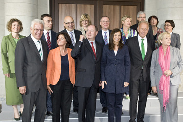 Rot-grünes Treffen der Spitzenkandidaten und Minsterpräsidenten, Berlin