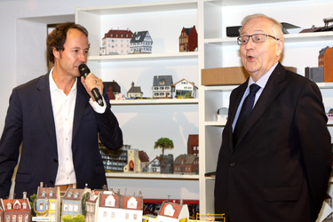 Rainer Brüderle im Miniatur Wunderland, Hamburg