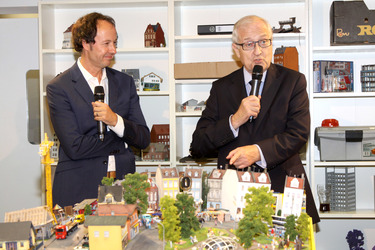 Rainer Brüderle im Miniatur Wunderland, Hamburg