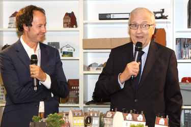 Rainer Brüderle im Miniatur Wunderland, Hamburg