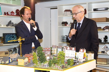 Rainer Brüderle im Miniatur Wunderland, Hamburg
