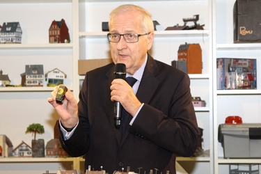 Rainer Brüderle im Miniatur Wunderland, Hamburg