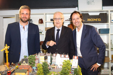 Rainer Brüderle im Miniatur Wunderland, Hamburg