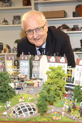 Rainer Brüderle im Miniatur Wunderland, Hamburg