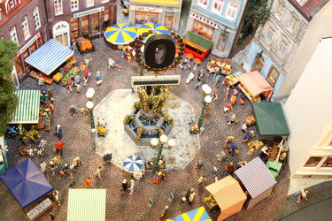 Rainer Brüderle im Miniatur Wunderland, Hamburg