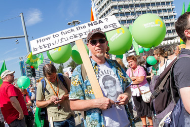 'Freiheit statt Angst 2013' Demonstration, Berlin