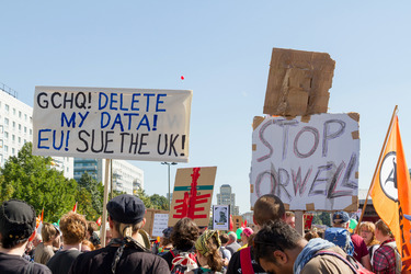'Freiheit statt Angst 2013' Demonstration, Berlin