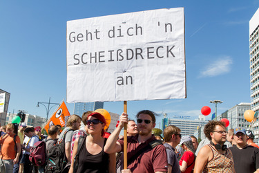 'Freiheit statt Angst 2013' Demonstration, Berlin