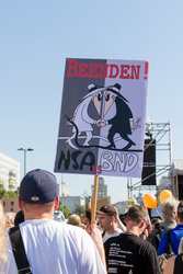 'Freiheit statt Angst 2013' Demonstration, Berlin