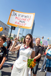 'Freiheit statt Angst 2013' Demonstration, Berlin