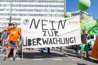 'Freiheit statt Angst 2013' Demonstration, Berlin