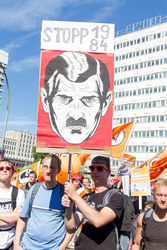 'Freiheit statt Angst 2013' Demonstration, Berlin