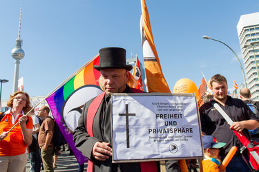 'Freiheit statt Angst 2013' Demonstration, Berlin