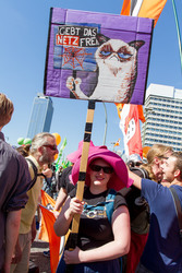 'Freiheit statt Angst 2013' Demonstration, Berlin