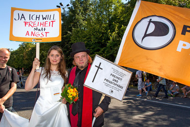'Freiheit statt Angst 2013' Demonstration, Berlin