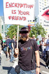 'Freiheit statt Angst 2013' Demonstration, Berlin