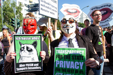 'Freiheit statt Angst 2013' Demonstration, Berlin
