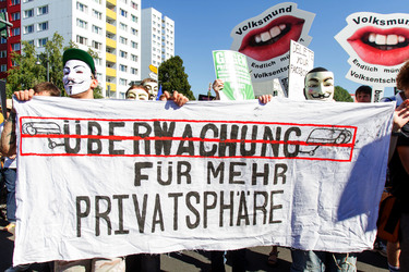 'Freiheit statt Angst 2013' Demonstration, Berlin