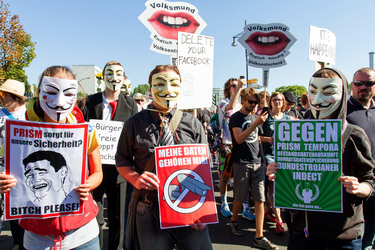 'Freiheit statt Angst 2013' Demonstration, Berlin