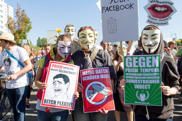 'Freiheit statt Angst 2013' Demonstration, Berlin