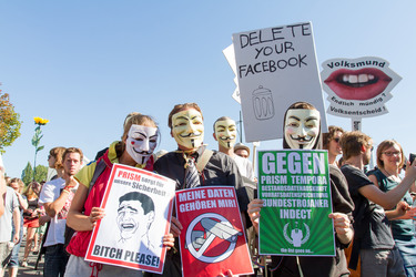'Freiheit statt Angst 2013' Demonstration, Berlin