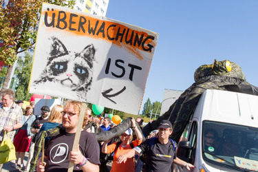 'Freiheit statt Angst 2013' Demonstration, Berlin