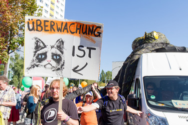 'Freiheit statt Angst 2013' Demonstration, Berlin