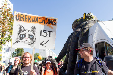 'Freiheit statt Angst 2013' Demonstration, Berlin