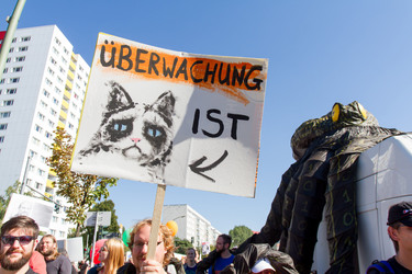'Freiheit statt Angst 2013' Demonstration, Berlin
