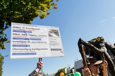 'Freiheit statt Angst 2013' Demonstration, Berlin