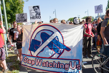 'Freiheit statt Angst 2013' Demonstration, Berlin