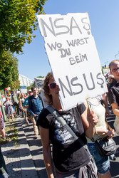 'Freiheit statt Angst 2013' Demonstration, Berlin