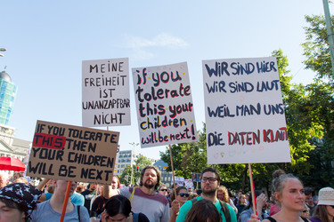'Freiheit statt Angst 2013' Demonstration, Berlin