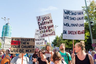 'Freiheit statt Angst 2013' Demonstration, Berlin