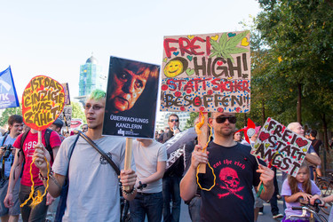 'Freiheit statt Angst 2013' Demonstration, Berlin