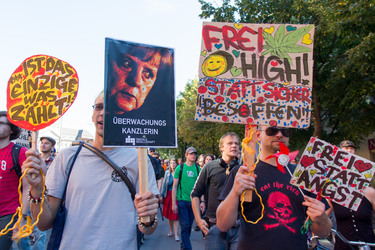 'Freiheit statt Angst 2013' Demonstration, Berlin