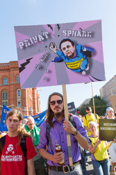'Freiheit statt Angst 2013' Demonstration, Berlin