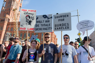 'Freiheit statt Angst 2013' Demonstration, Berlin
