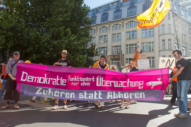'Freiheit statt Angst 2013' Demonstration, Berlin