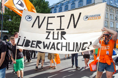 'Freiheit statt Angst 2013' Demonstration, Berlin