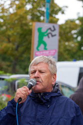 NPD Kundgebung in Hellersdorf, Berlin