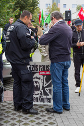 NPD Kundgebung in Hellersdorf, Berlin