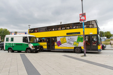 NPD Kundgebung in Hellersdorf, Berlin