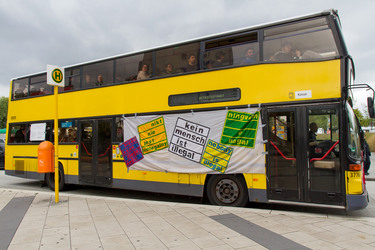 NPD Kundgebung in Hellersdorf, Berlin