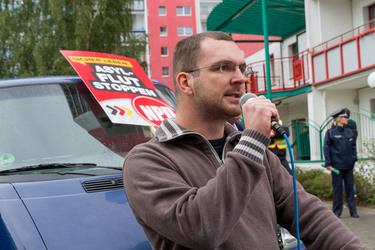 NPD Kundgebung in Hellersdorf, Berlin