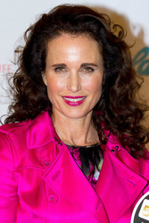 Andie MacDowell bei Douglas, Berlin