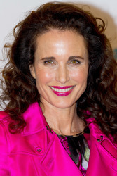 Andie MacDowell bei Douglas, Berlin