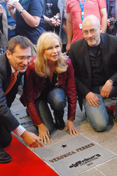 Stern auf dem OLB-Walk of Fame für Veronica Ferres, Oldenburg