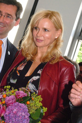 Stern auf dem OLB-Walk of Fame für Veronica Ferres, Oldenburg